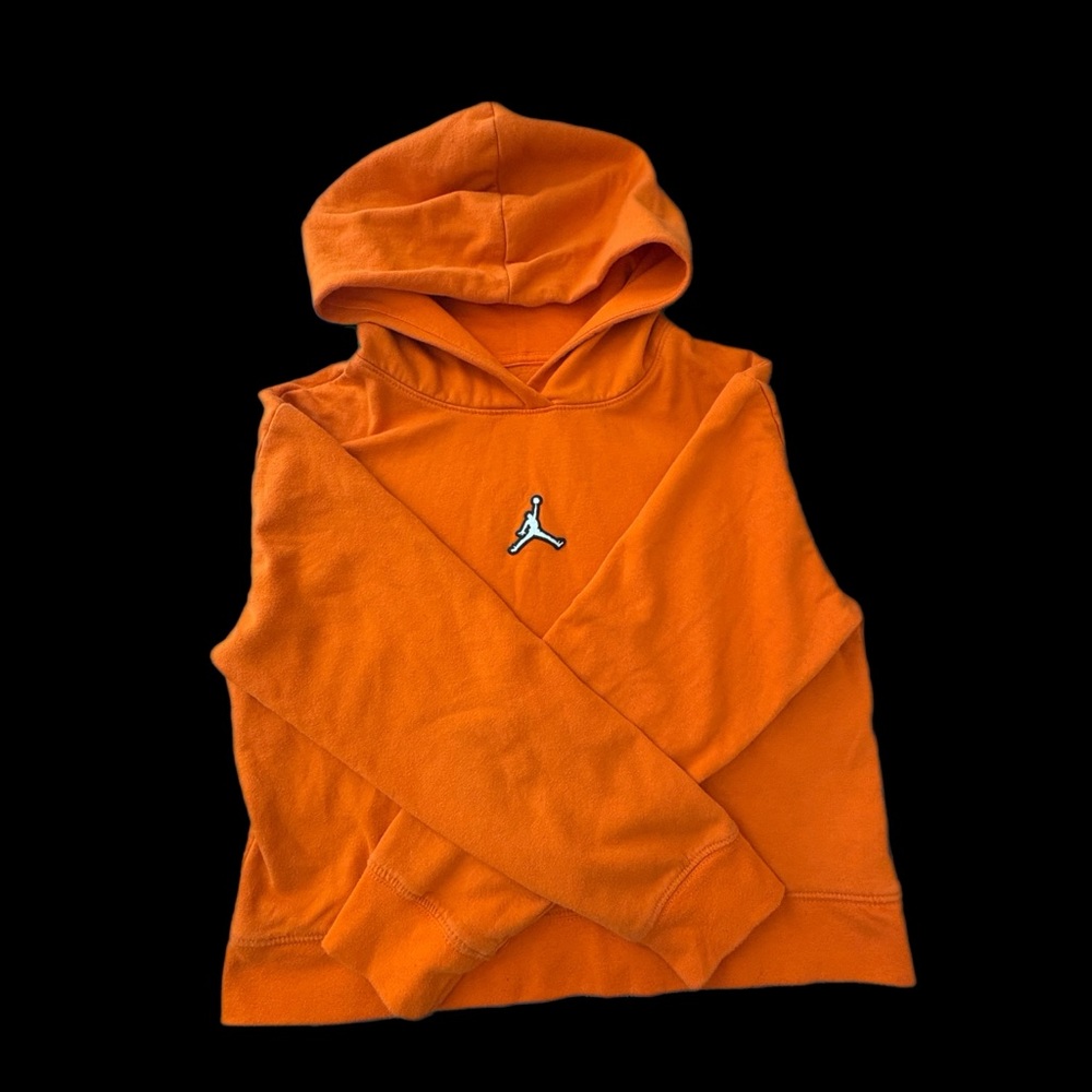 Jordan Kids Vibrant Orange Hoodie